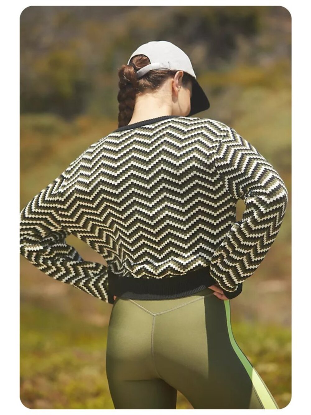 Anthropologie The Upside Ziggy Karlie Sweater Knit Long Sleeve Top sz US S - Picture 2 of 9